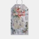 Search for vintage santa gift tags Ho ho ho