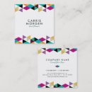 Search for triangle business cards Trendy