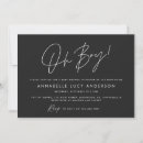 Search for oh boy shower invitations Elegant