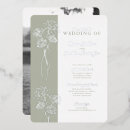 Search for green and silver wedding invitations Classic