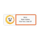Search for autumn harvest return address labels Leaves