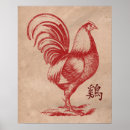 Search for rooster year posters Chinese
