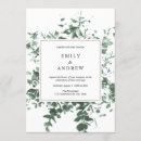 Search for foilage invitations Minimalist