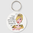 Search for personality key rings Humour