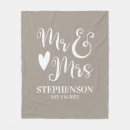 Search for mr and mrs blankets Elegant