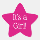 Search for newborn girl stickers Its a girl