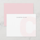Search for light pink note cards Stylish
