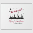 Search for new york christmas wrapping paper Winter