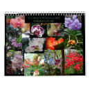 Search for colorful calendars Botanical