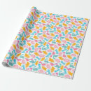 Search for pink dinosaur wrapping paper Pattern
