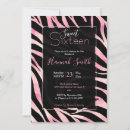 Search for zebra print party invitations Glam