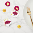 Search for red and gold confetti Chic