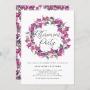 Search for bougainvillea invitations Watercolor