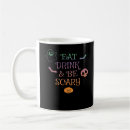 Search for eat drink and be scary mugs Skull