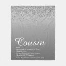 Search for silver glitter blankets Modern