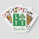 Search for march playing cards Irish