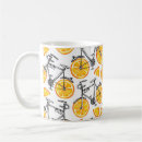 Search for vintage bicycle mugs Hand drawn