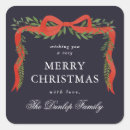 Search for red ribbon tag stickers Merry christmas