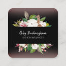 Search for floral business cards Trendy