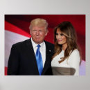 Search for melania trump posters Donald