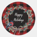 Search for holly wreath stickers Party