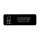 Search for drawing return address labels Xmas