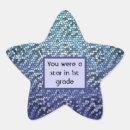 Search for star graduate stickers Blue