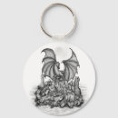 Search for zombies rounded key rings Gothic