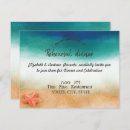 Search for starfish rehearsal dinner invitations Seashell