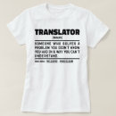 Search for translation tshirts Profession