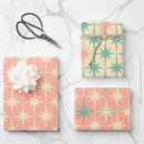 Search for mint christmas wrapping paper Vintage