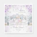Search for purple christmas napkins Snowflake