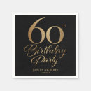 Search for 60th napkins Sixtieth