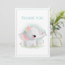 Search for elephant baby shower thank you cards Cute