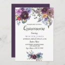 Search for winter quinceanera invitations Purple