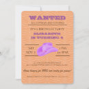 Search for purple cowgirl invitations Country