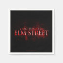 Search for horror film napkins Nightmare on elm street