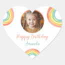 Search for girls photo birthday stickers For her