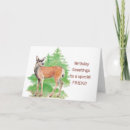 Search for deer funny birthday cards Friend