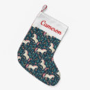 Search for teal christmas stockings Unicorn