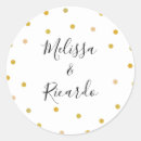 Search for gold polka dots stickers Elegant