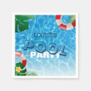 Search for swimming pool napkins Birthday