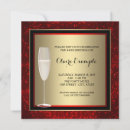 Search for holiday 50th birthday invitations Red