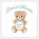 Search for teddy bear thank you stickers Gender neutral