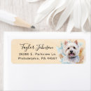Search for westie return address labels West highland terrier