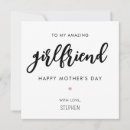 Search for girlfriend mothers day cards Modern
