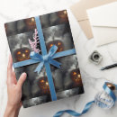 Search for happy halloween birthday wrapping paper Pumpkin