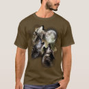 Search for wolf mens tshirts Moon