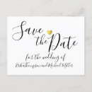 Search for cursive save the dates Minimalist