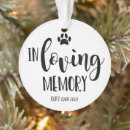 Search for photo pet memorial ornaments Memory